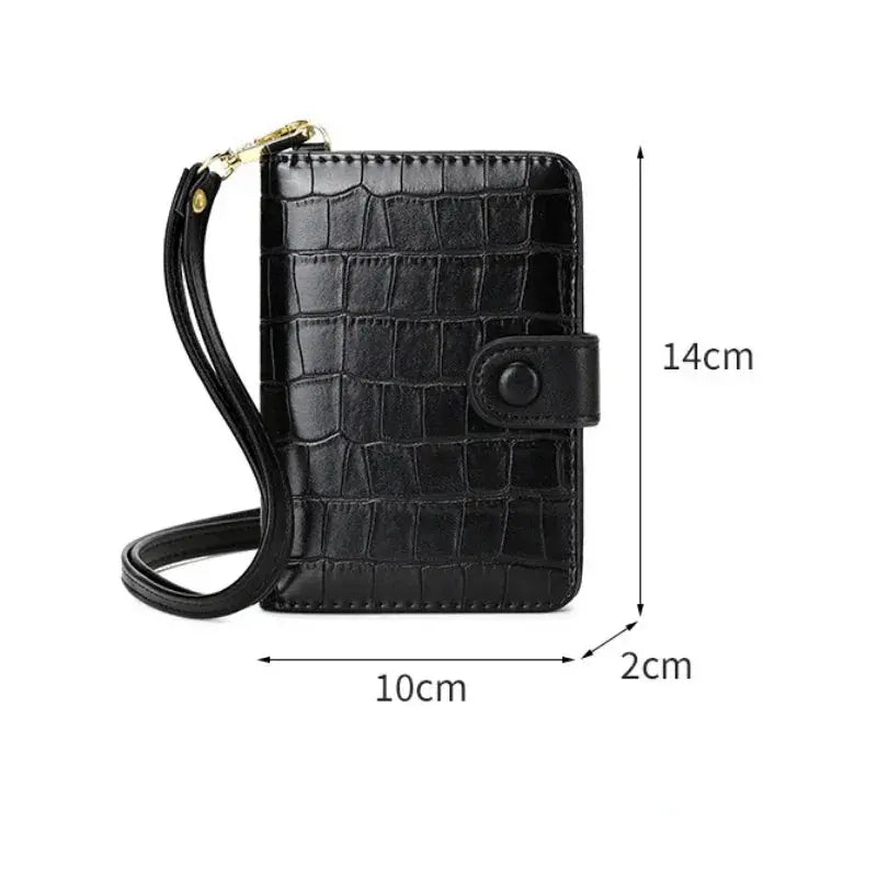 Passport Holder with Neck Lanyard Card Holders Travel Passport Cover RFID Blocking Passport Wallet for Men and Women