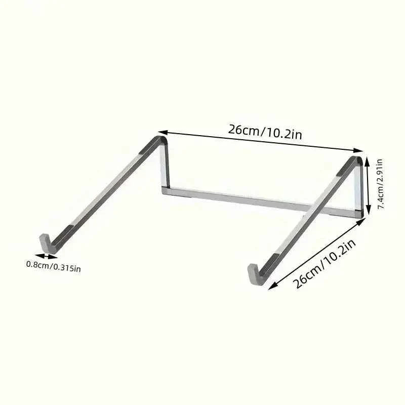 Universal Laptop Stand Foldable Adjustable Aluminum Alloy Notebook Holder Desktop Bracket for MacBook Air Pro Xiaomi