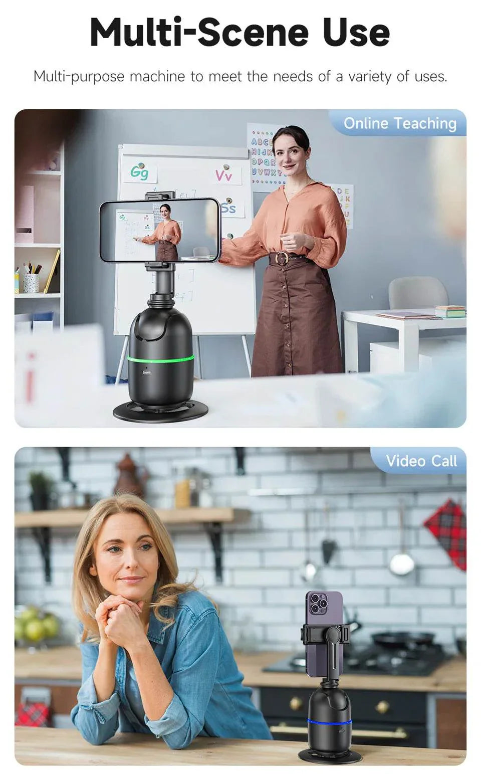 FANGTUOSI AI Smart Gimbal 360° Face Tracking Stabilizer