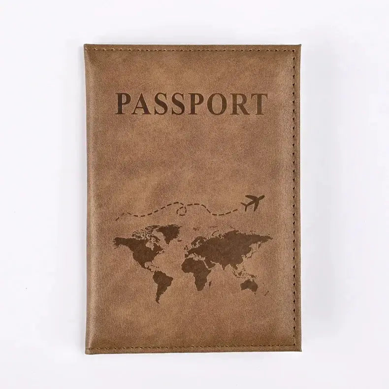 Passport Holder Wallet Cover Travel Essentials Pu Leather Card Case International Travel Accessories for Women/Men