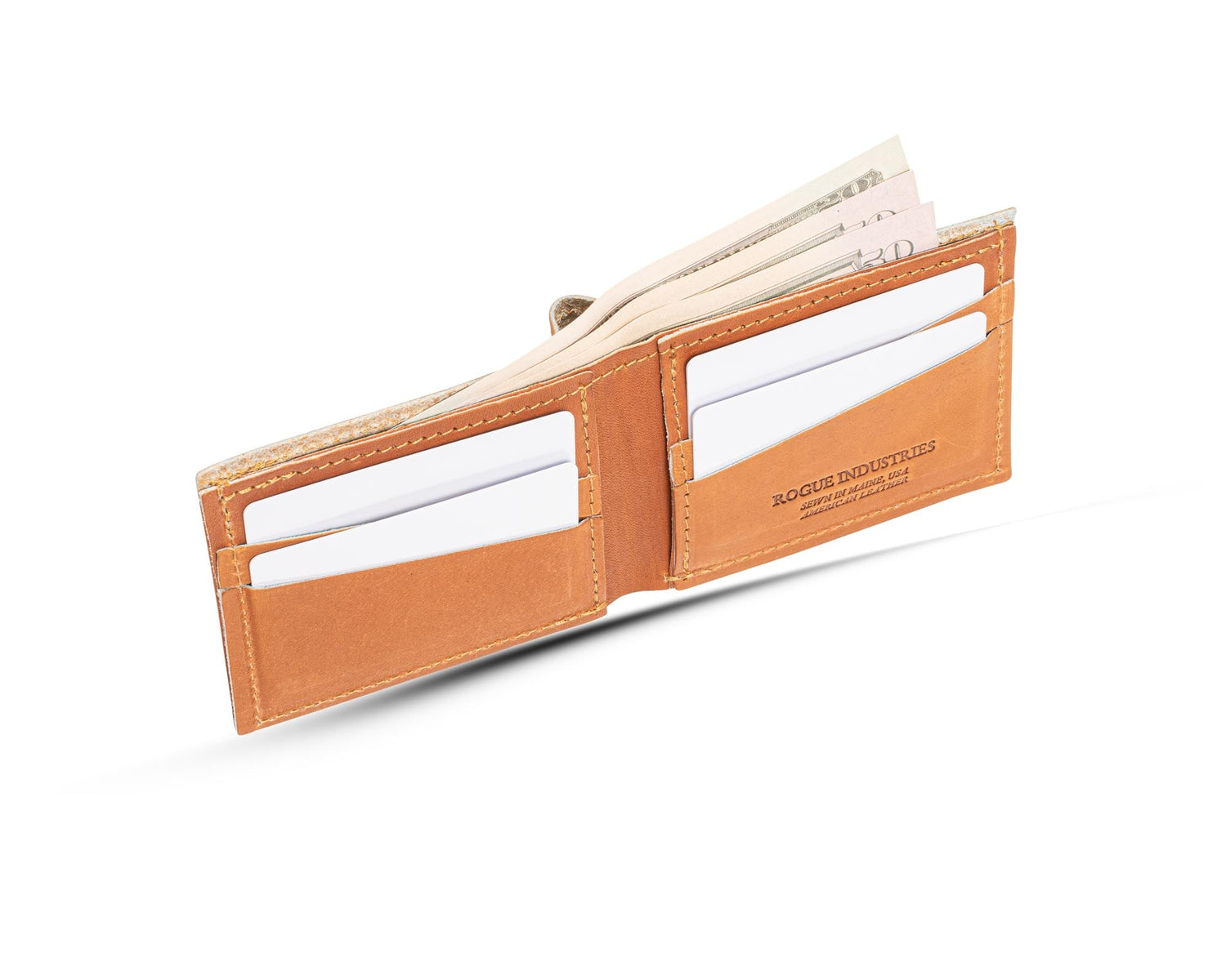 Heritage Wallet in Baseball Glove Leather