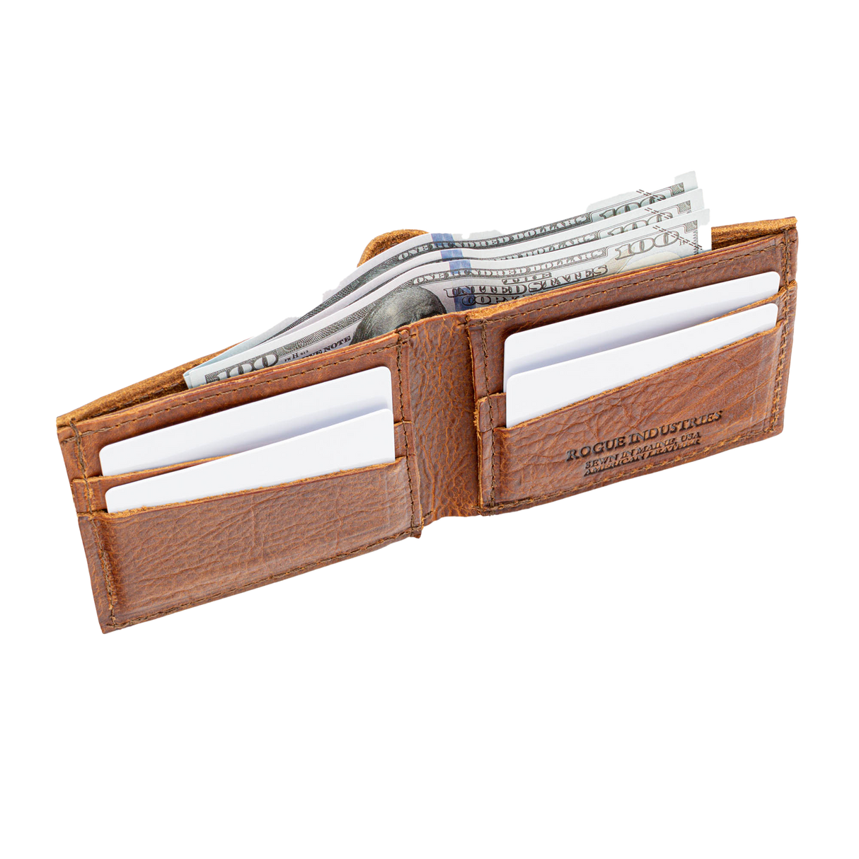 Heritage Wallet in Bison Leather