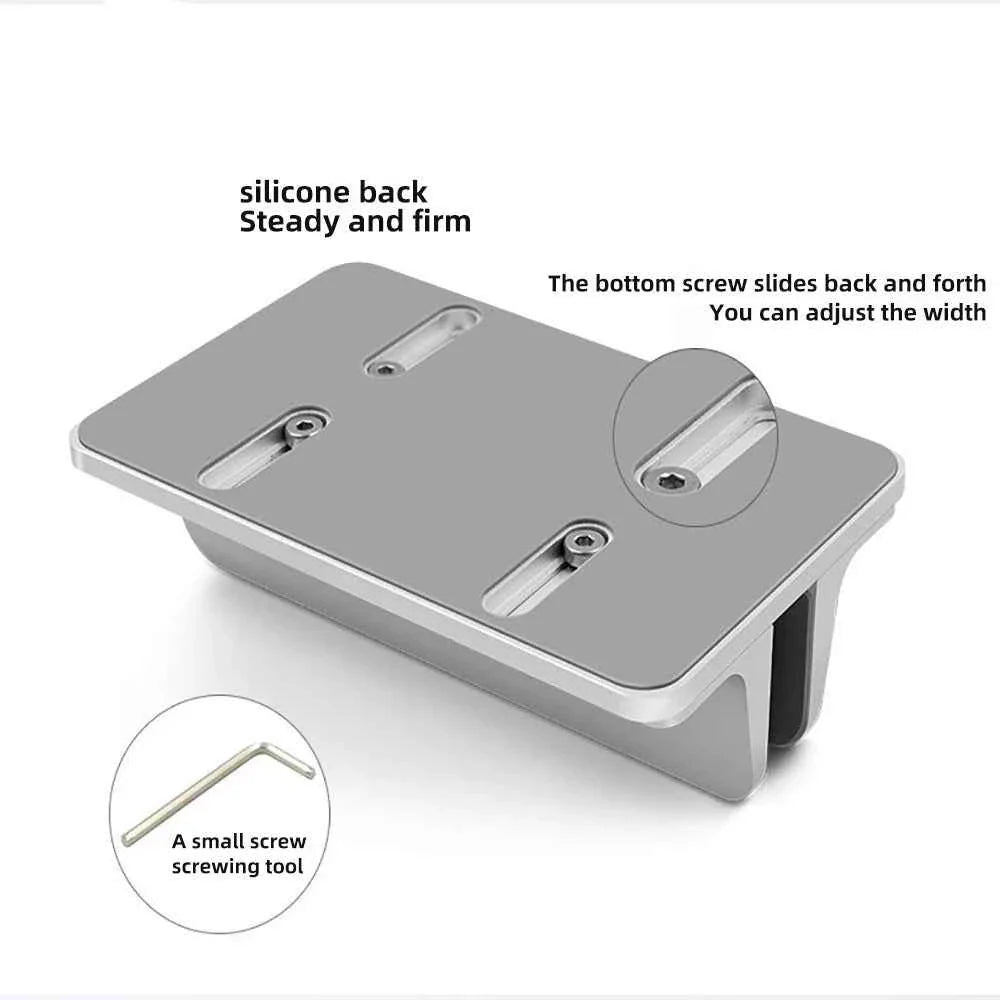 Vertical Laptop Stand Holder Foldable Aluminum Notebook Stand Laptop Tablet Stand Support For Macbook Air Pro PC 13-17 inch