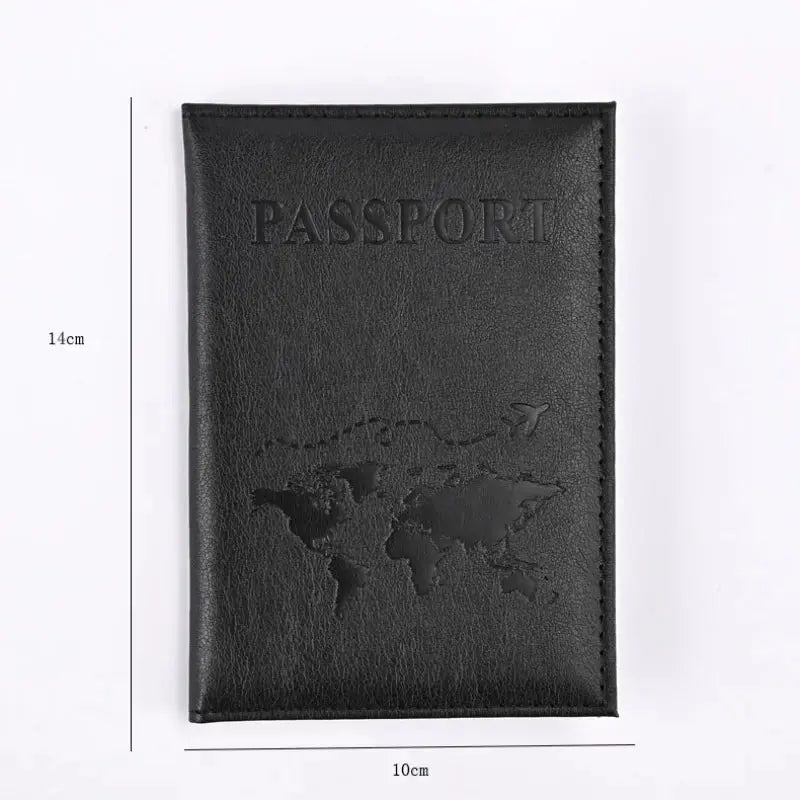 Passport Holder Wallet Cover Travel Essentials Pu Leather Card Case International Travel Accessories for Women/Men