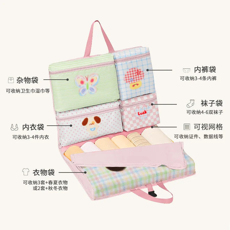 Travel Storage Bag Luggage Storage and Clothing Classification Large Capacity Storage Bag