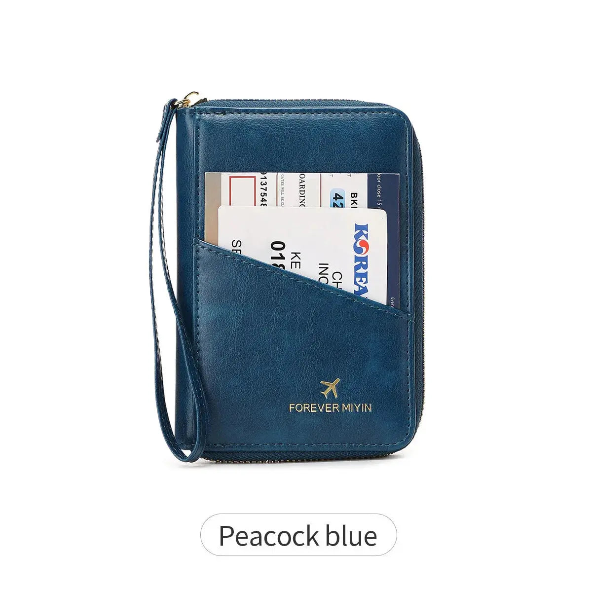 New retro passport bag for men and women RFID fashionablepassport cover multifunctionalPUleather passport clip travelaccessories