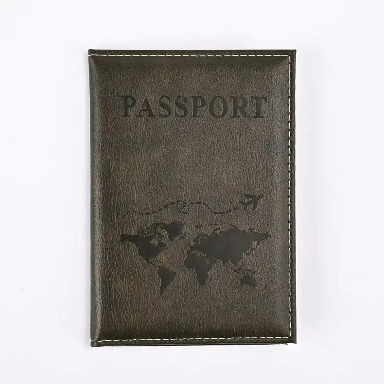 Passport Holder Wallet Cover Travel Essentials Pu Leather Card Case International Travel Accessories for Women/Men