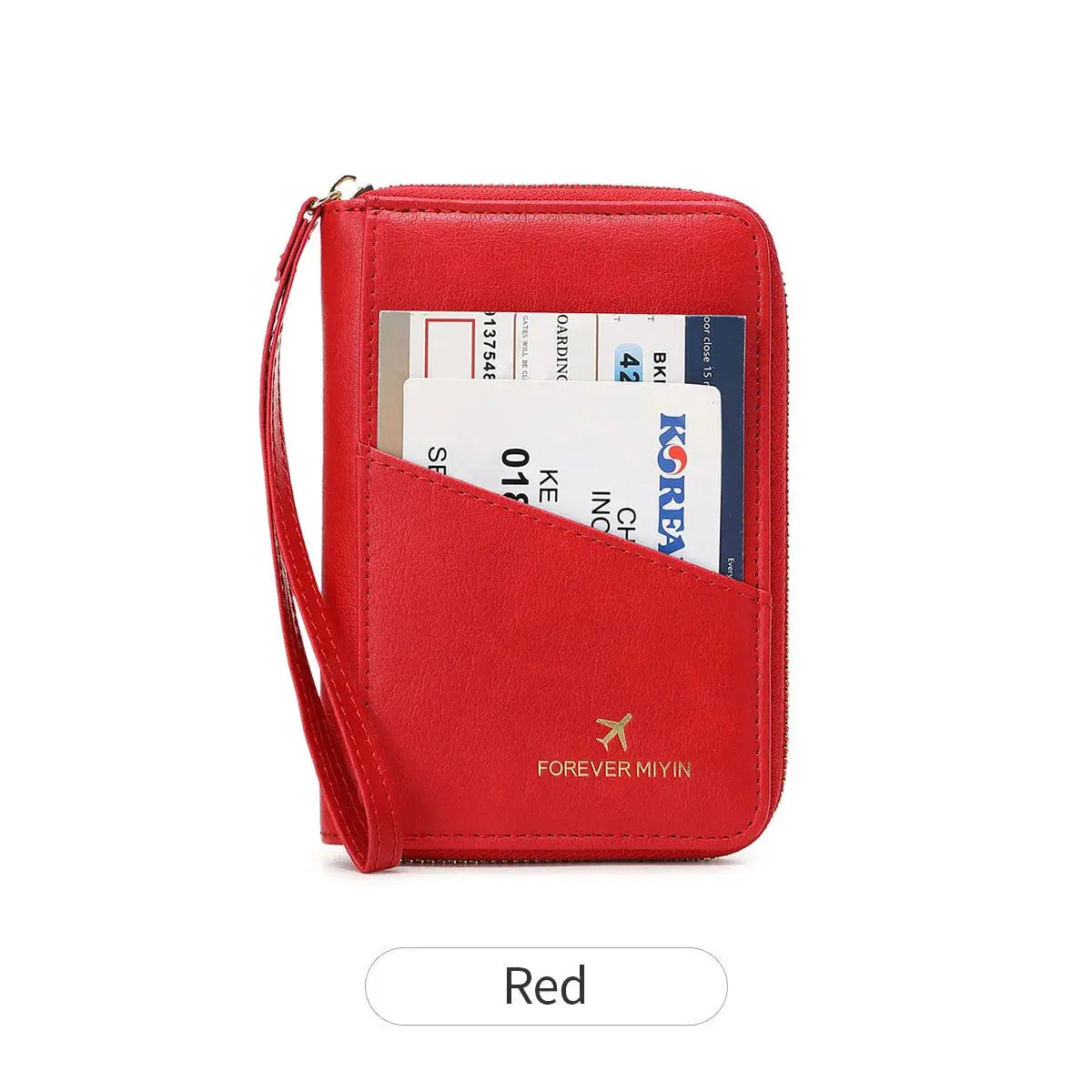 New retro passport bag for men and women RFID fashionablepassport cover multifunctionalPUleather passport clip travelaccessories