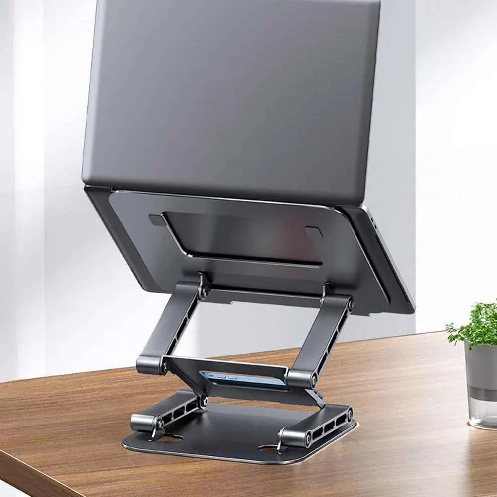 Adjustable Laptop Stand Aluminium Foldable Laptop Holder Portable Notebook Tablet Stand Cooling Support For MacBook Air Pro ipad