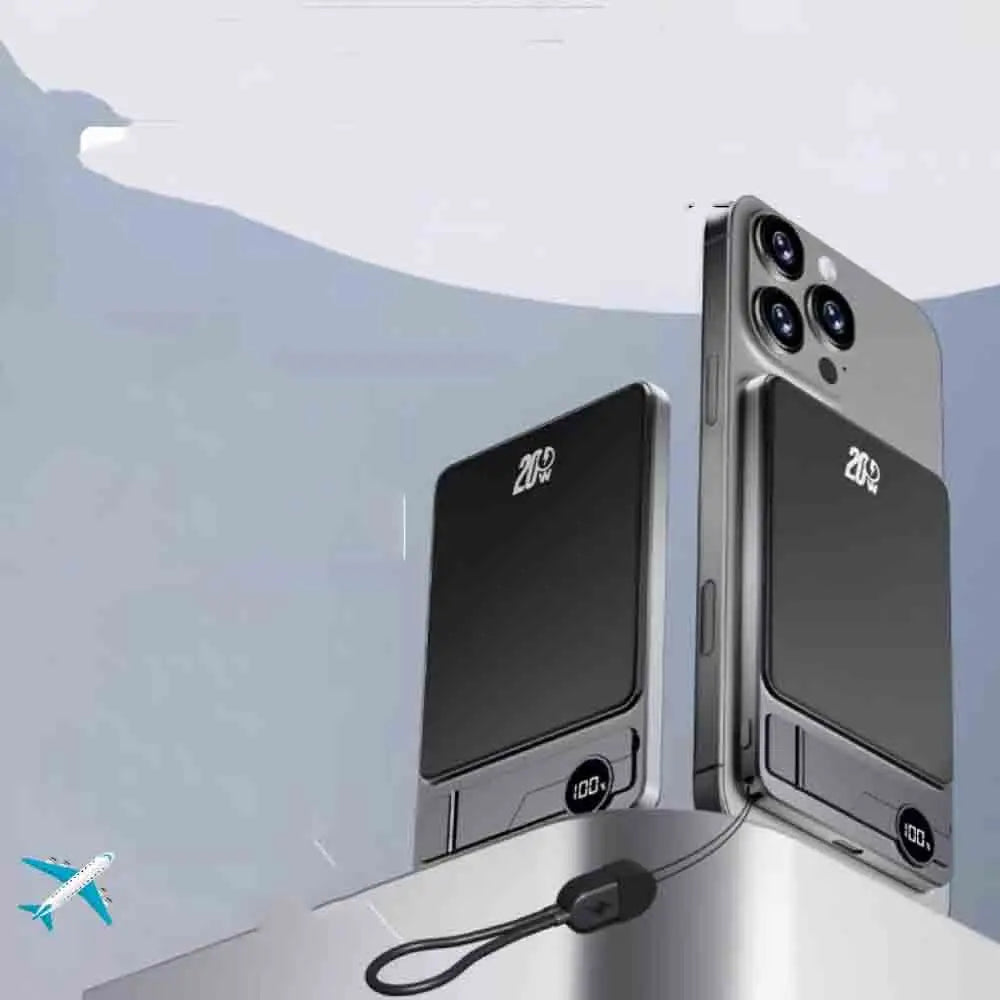 Ultra Slim 10000mAh Magnetic Power Bank CCC Certified Fast Charger for iPhone Watch Wireless Portable Battery For Samsung