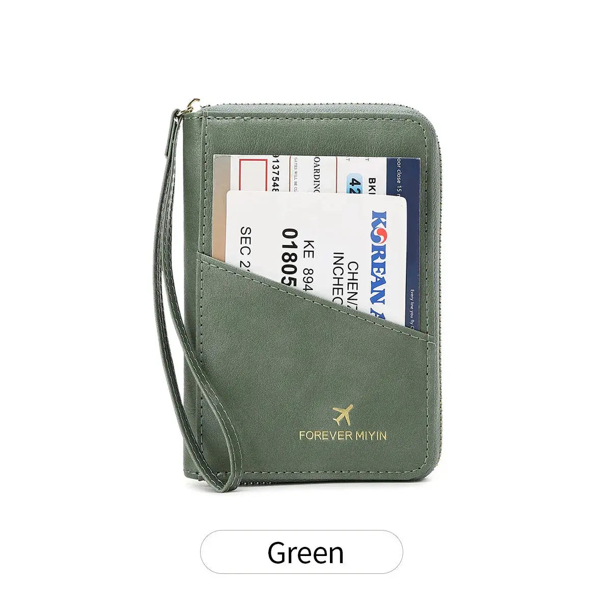 New retro passport bag for men and women RFID fashionablepassport cover multifunctionalPUleather passport clip travelaccessories