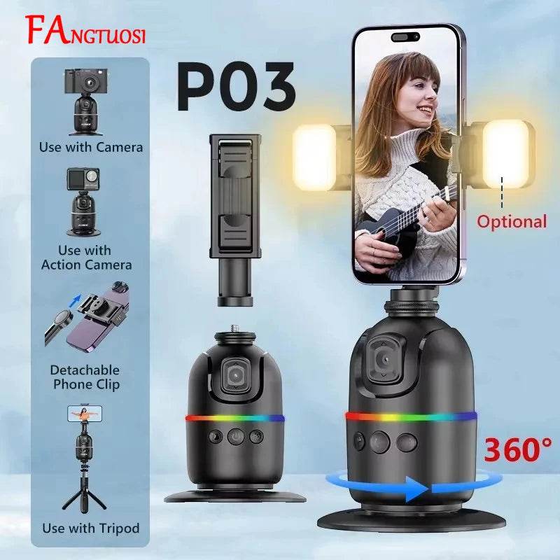 FANGTUOSI AI Smart Gimbal 360° Face Tracking Stabilizer