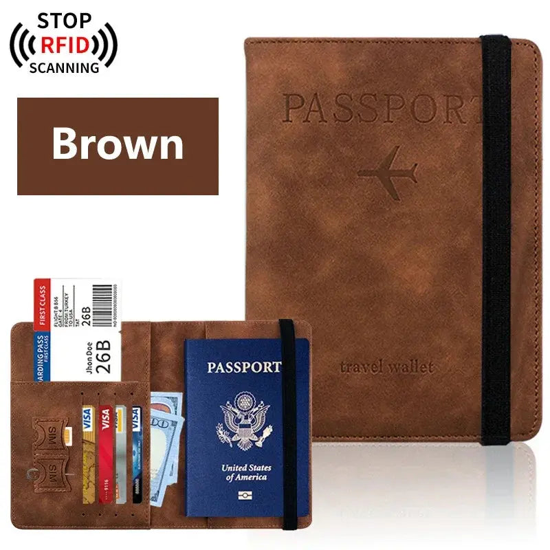 Passport Holder for Travel Essentials Passport Wallet Cover Case for Travel Accessories,Passport Book Holders for Women/Men