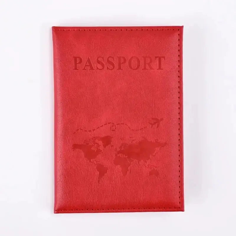 Passport Holder Wallet Cover Travel Essentials Pu Leather Card Case International Travel Accessories for Women/Men