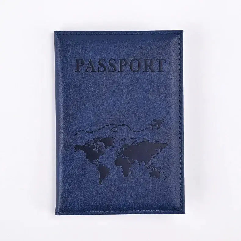 Passport Holder Wallet Cover Travel Essentials Pu Leather Card Case International Travel Accessories for Women/Men