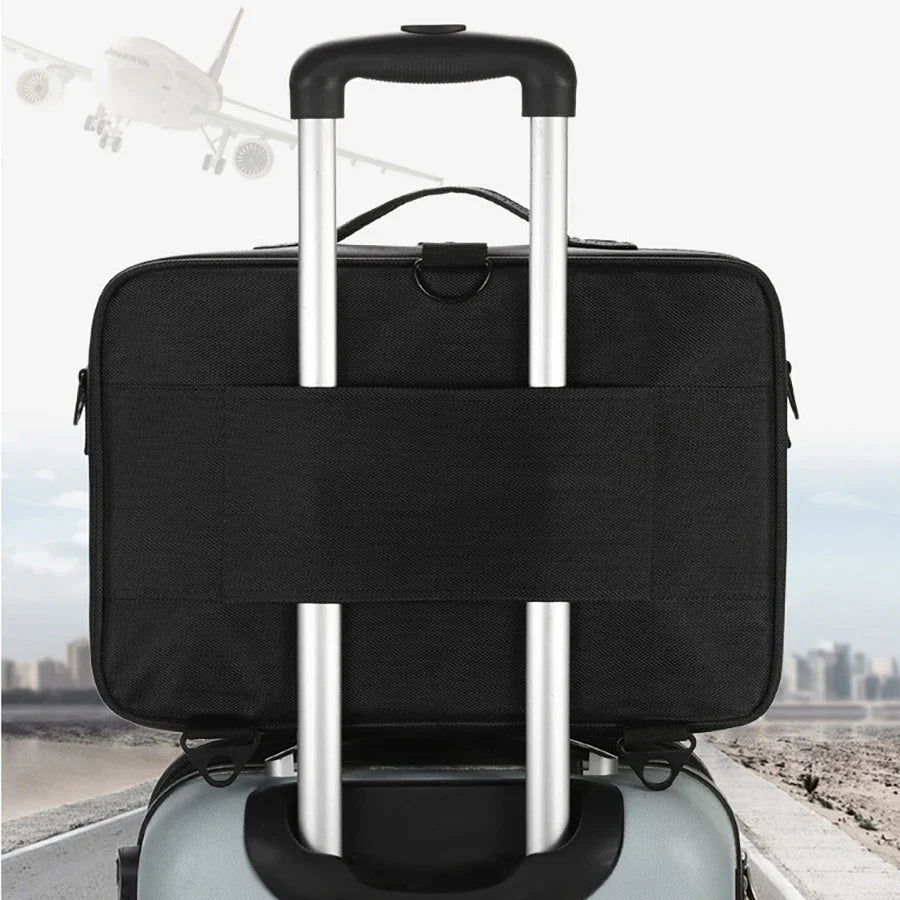 Large capacity travel makeup case, portable artist organizer with adjustable dividers and shoulder strap for toiletries jewelry