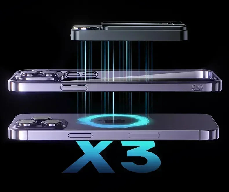 30000mAh MagSafe Power Bank - 15W Magnetic Wireless Charger with PD Fast Charge for iPhone 15/14/13 (Qi-Certified for Android)