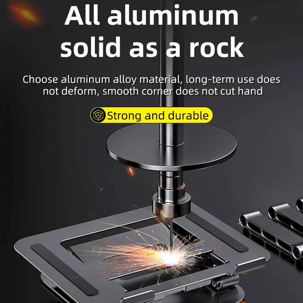 Adjustable Laptop Stand Aluminium Foldable Laptop Holder Portable Notebook Tablet Stand Cooling Support For MacBook Air Pro ipad