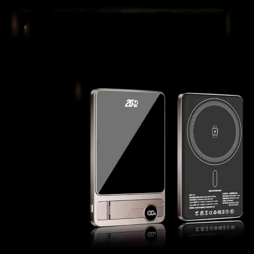 Ultra Slim 10000mAh Magnetic Power Bank CCC Certified Fast Charger for iPhone Watch Wireless Portable Battery For Samsung