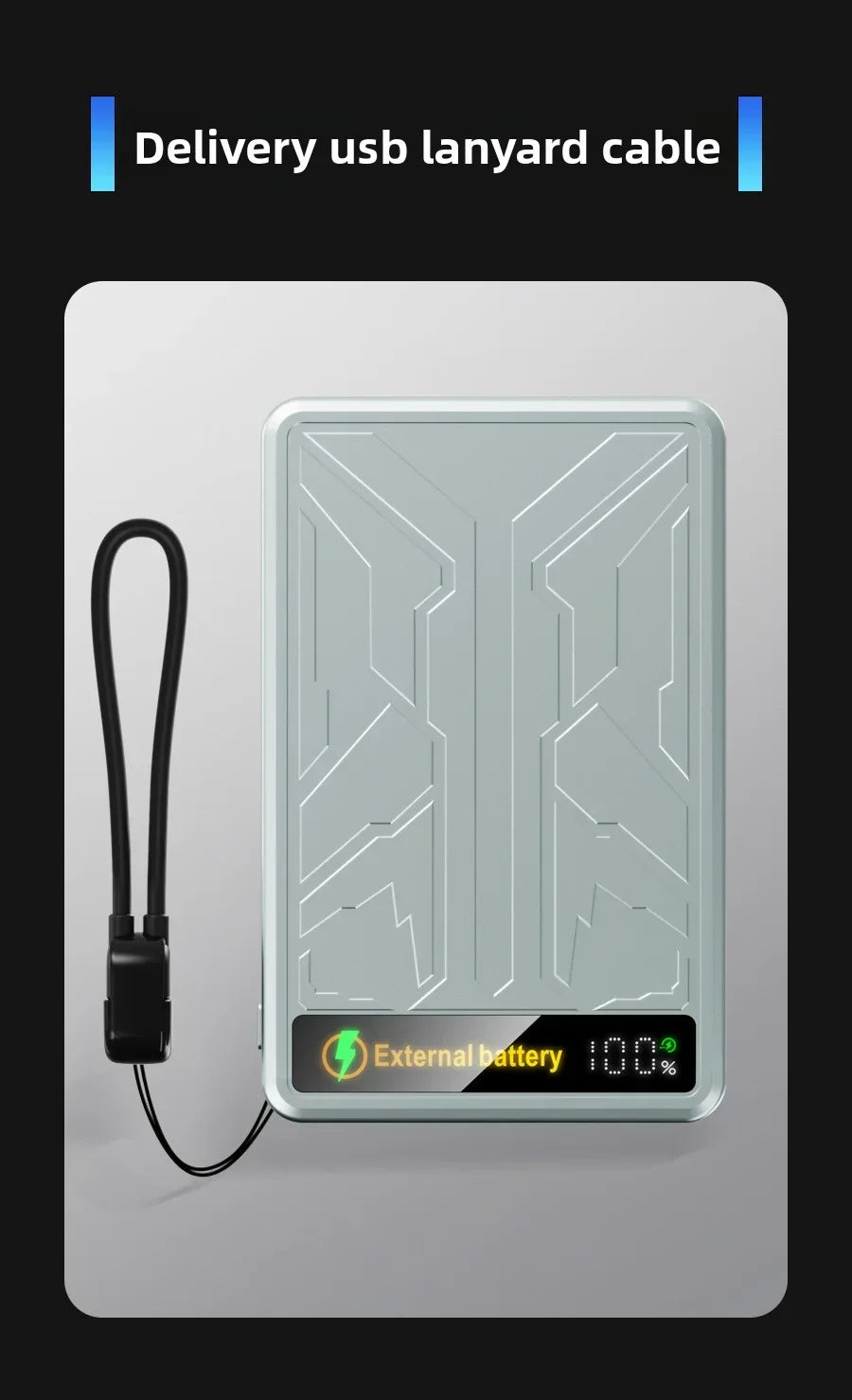 10000mAh CCC 3C Magsafe Power Bank Magnetic Wireless Phone Charger External Battery 20W Fast Charging for IPhone 16 15