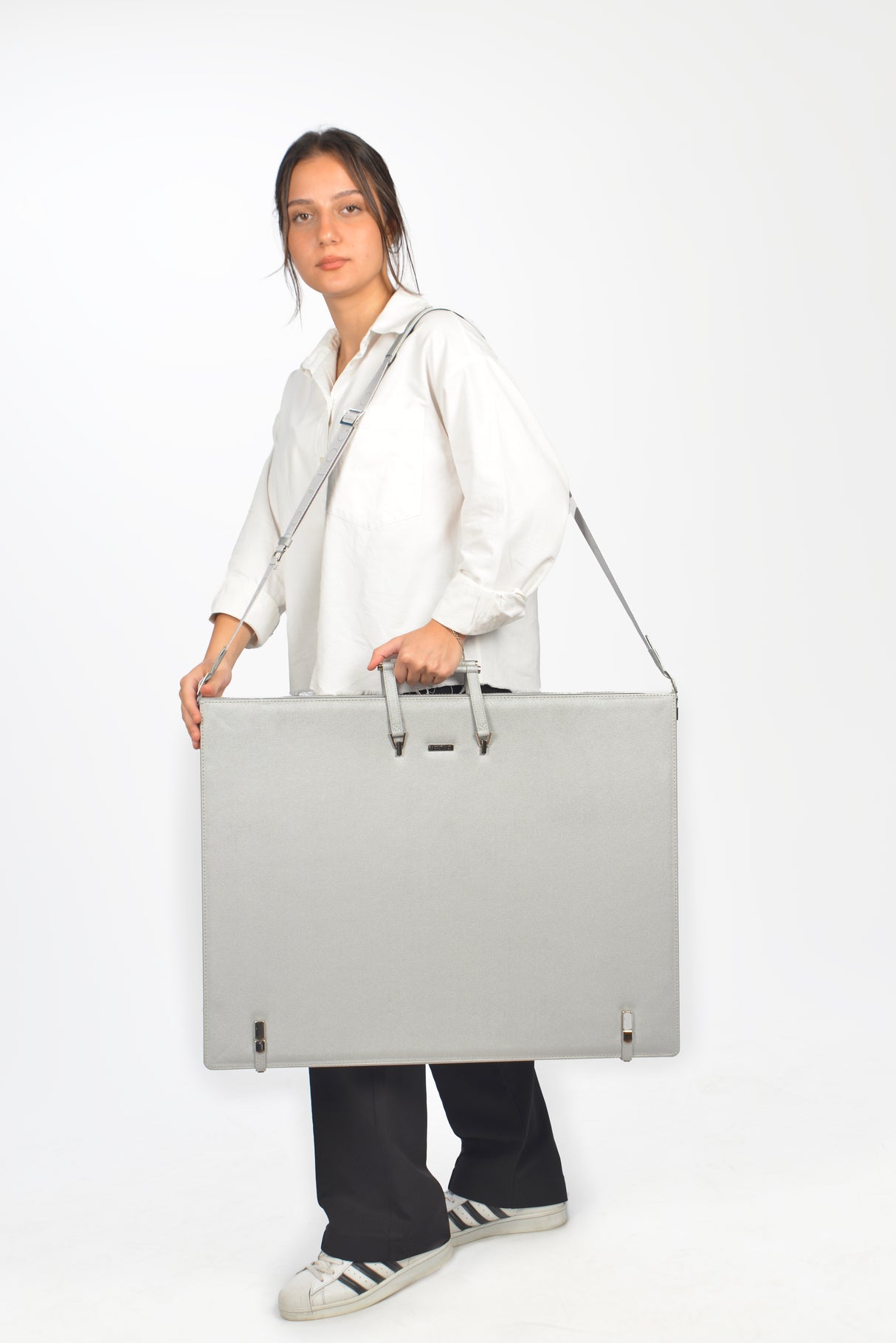 Leather Binder Leather Portfolio Gifts For Painters - Portfolio Binder- Art Supplies Organizer