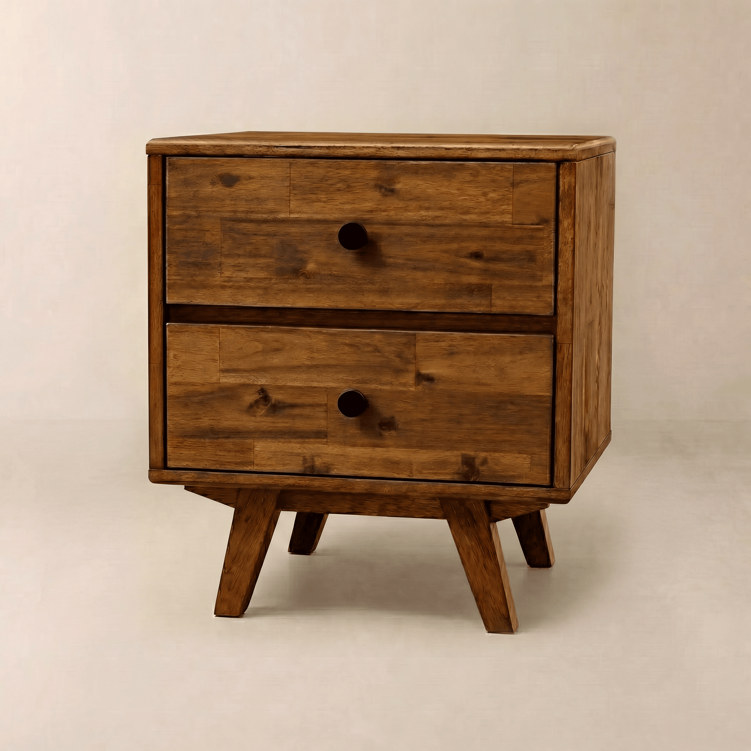 Silvia Solid Wood Nightstand