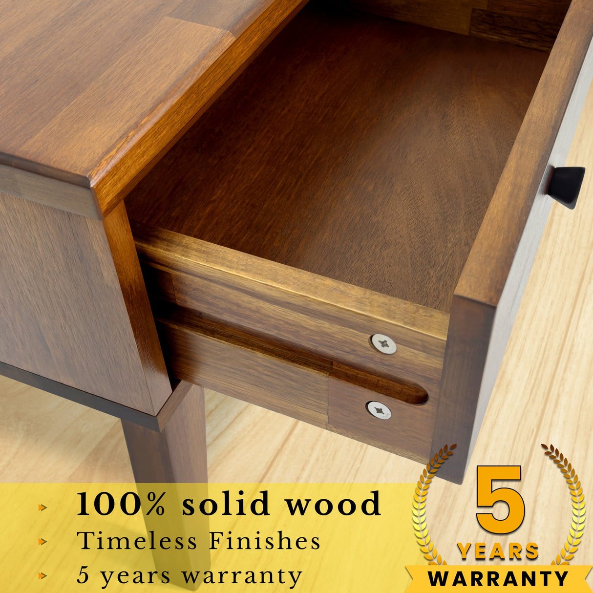 Sofia Solid Wood Nightstand