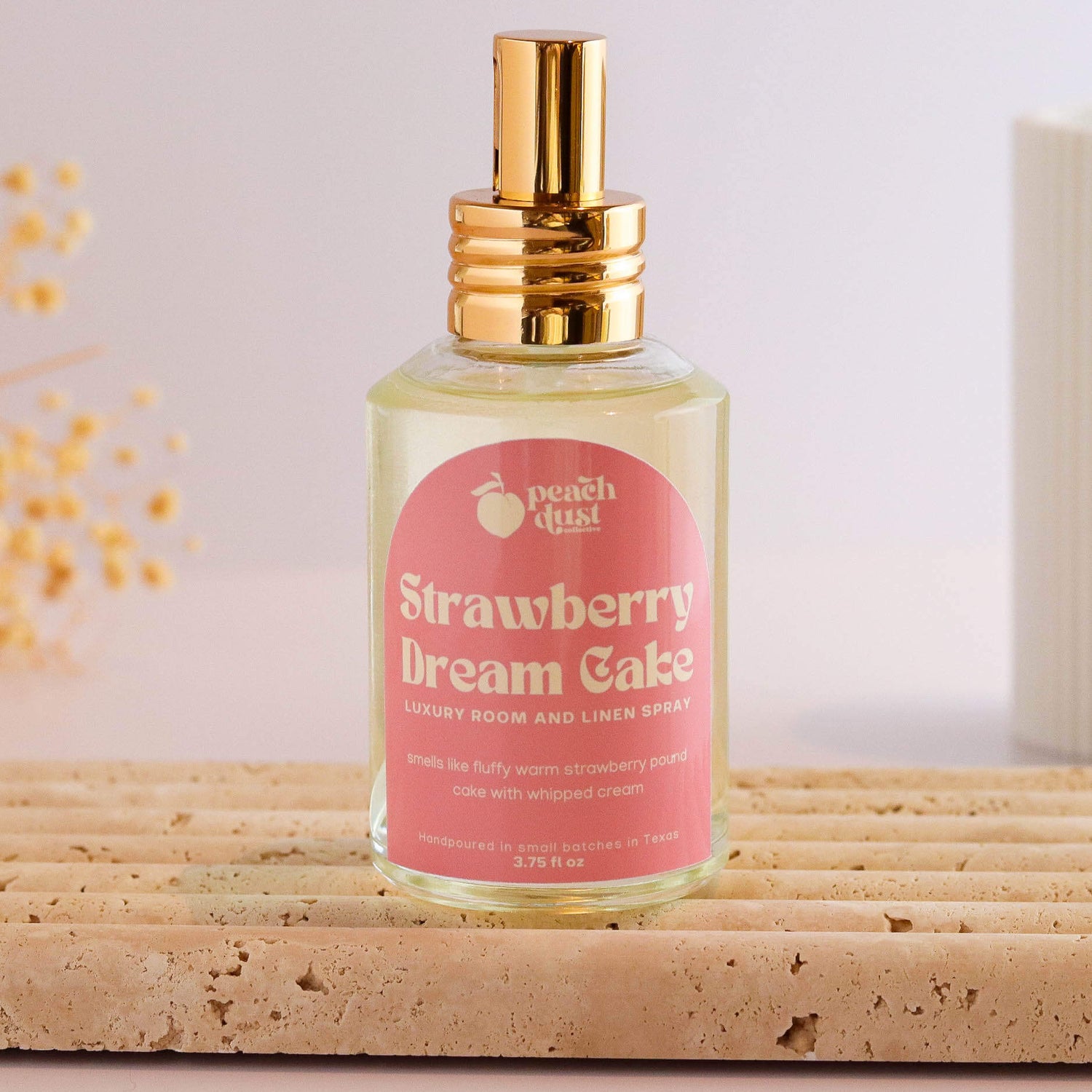 Strawberry Dream Cake Odor Eliminating Luxury Room and Linen Spray
