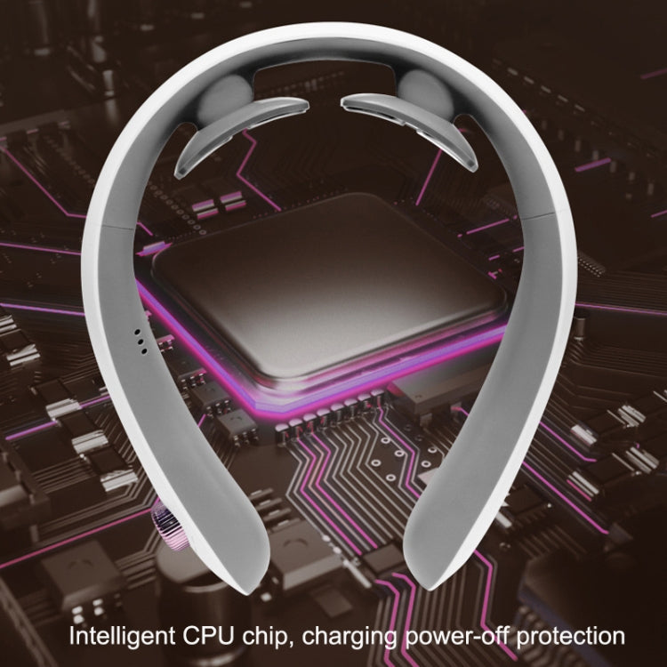 ST-307 Smart Home Office Car Multi-Function Cervical Massager Shoulder Neck Massage(White)