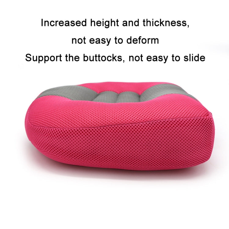 Driving Test Thickening & Heightening Pad Office Correction Hip Pad, Size: 38x38x10cm(Rose Gray)