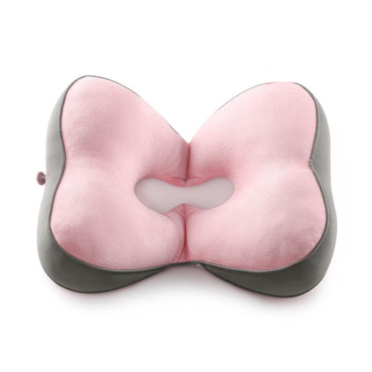 FANNIS Butterfly Office Hip Support Memory Foam Cushion, Size: 41x33x8cm(Pink)