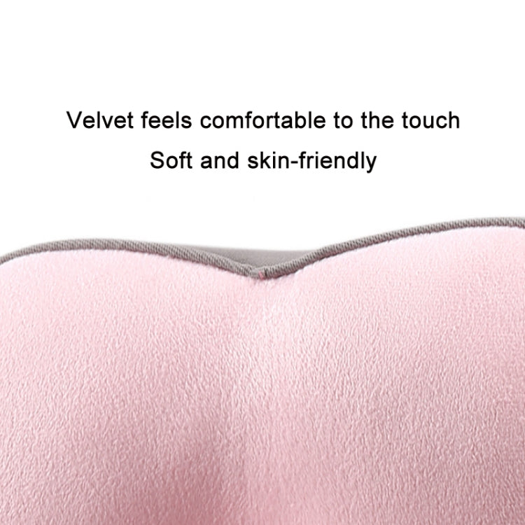 FANNIS Butterfly Office Hip Support Memory Foam Cushion, Size: 41x33x8cm(Pink)