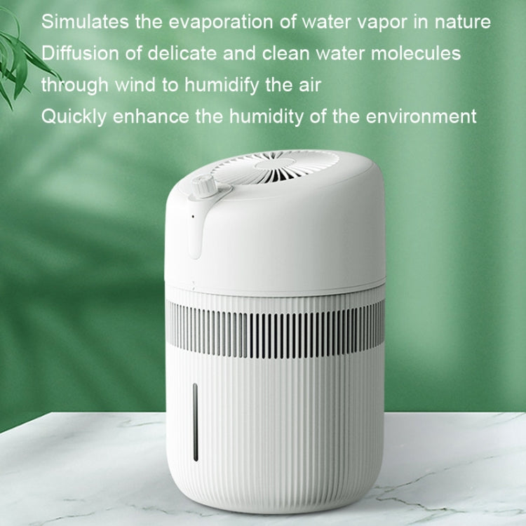 SZM120 Large Capacity Negative Ion Antibacterial Indoor Air Purifier, Plug: EU Plug(White)