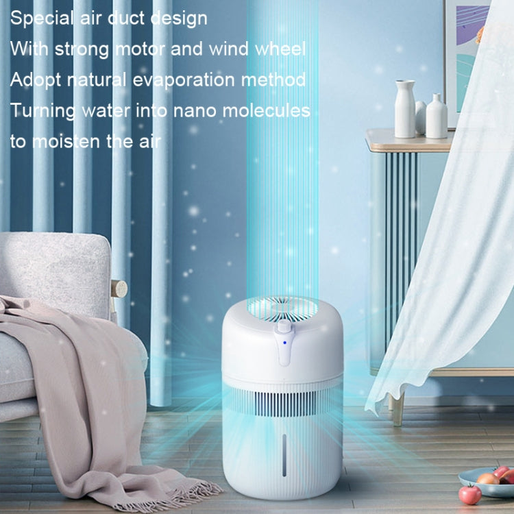 SZM120 Large Capacity Negative Ion Antibacterial Indoor Air Purifier, Plug: EU Plug(White)