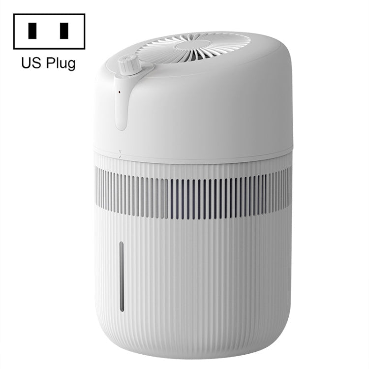 SZM120 Large Capacity Negative Ion Antibacterial Indoor Air Purifier, Plug: US Plug(White)