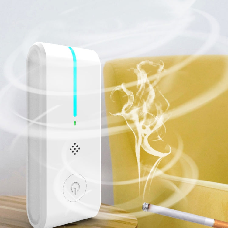 JHQ-12S Negative Ion Formaldehyde Removal Air Purifier Room Deodorizer, Spec: EU Plug(White)