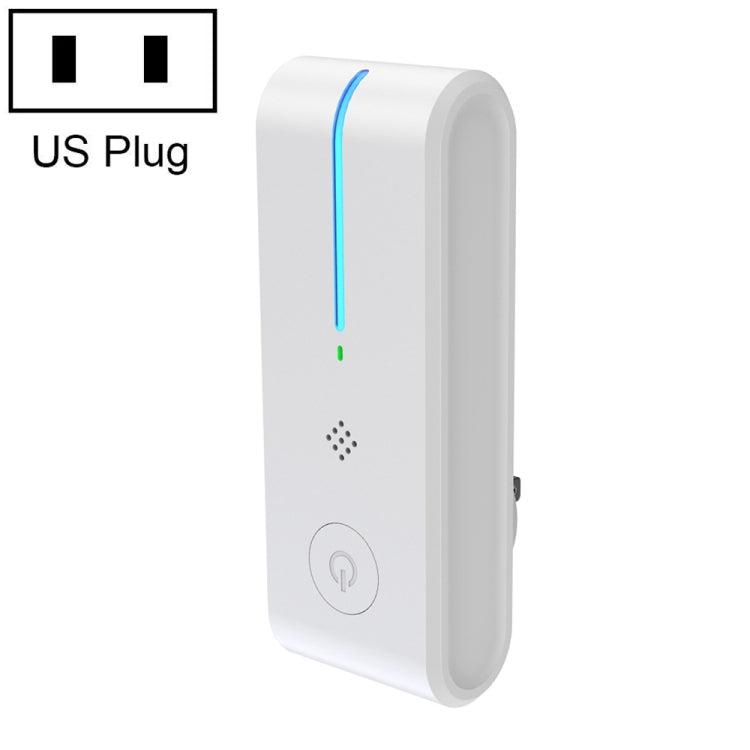 JHQ-12S Negative Ion Formaldehyde Removal Air Purifier Room Deodorizer, Spec: US Plug(White)