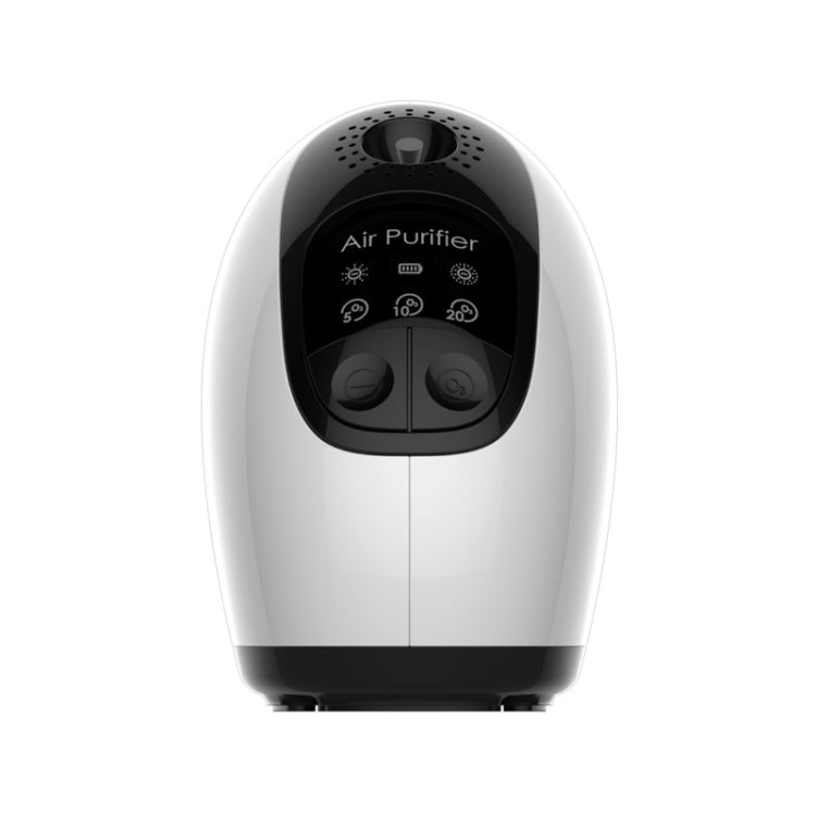 Negative Ion & Ozone Dual Mode Air Purifier Disinfection Machine To Remove Formaldehyde Bacteria(White)