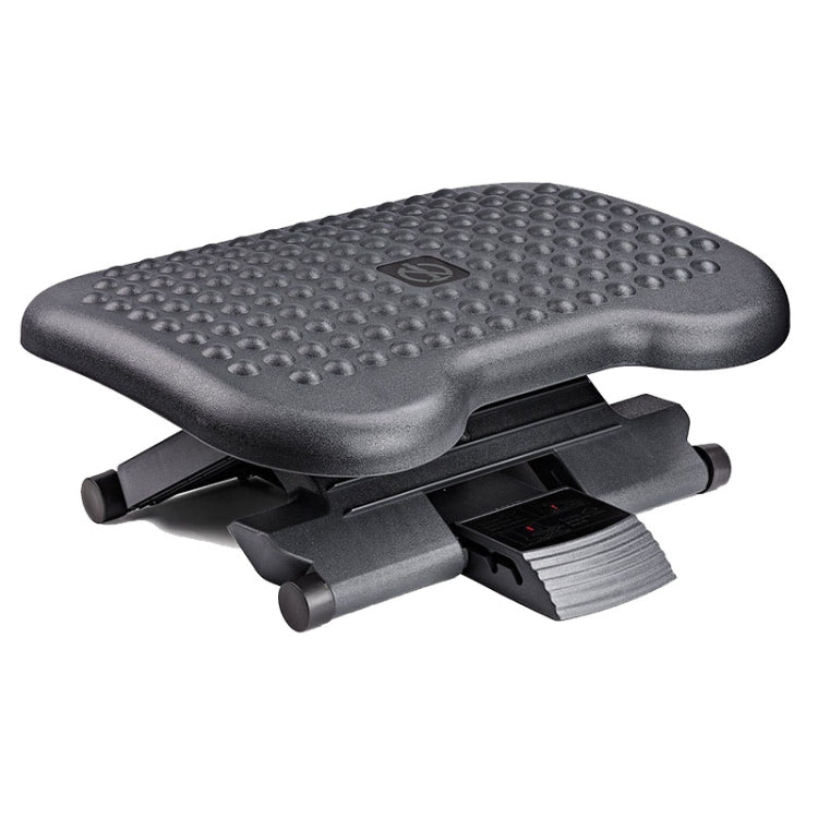 Office Adjustable Massage Foot Pedal Children Step Stool Pregnant Women Massage Mat(Black)