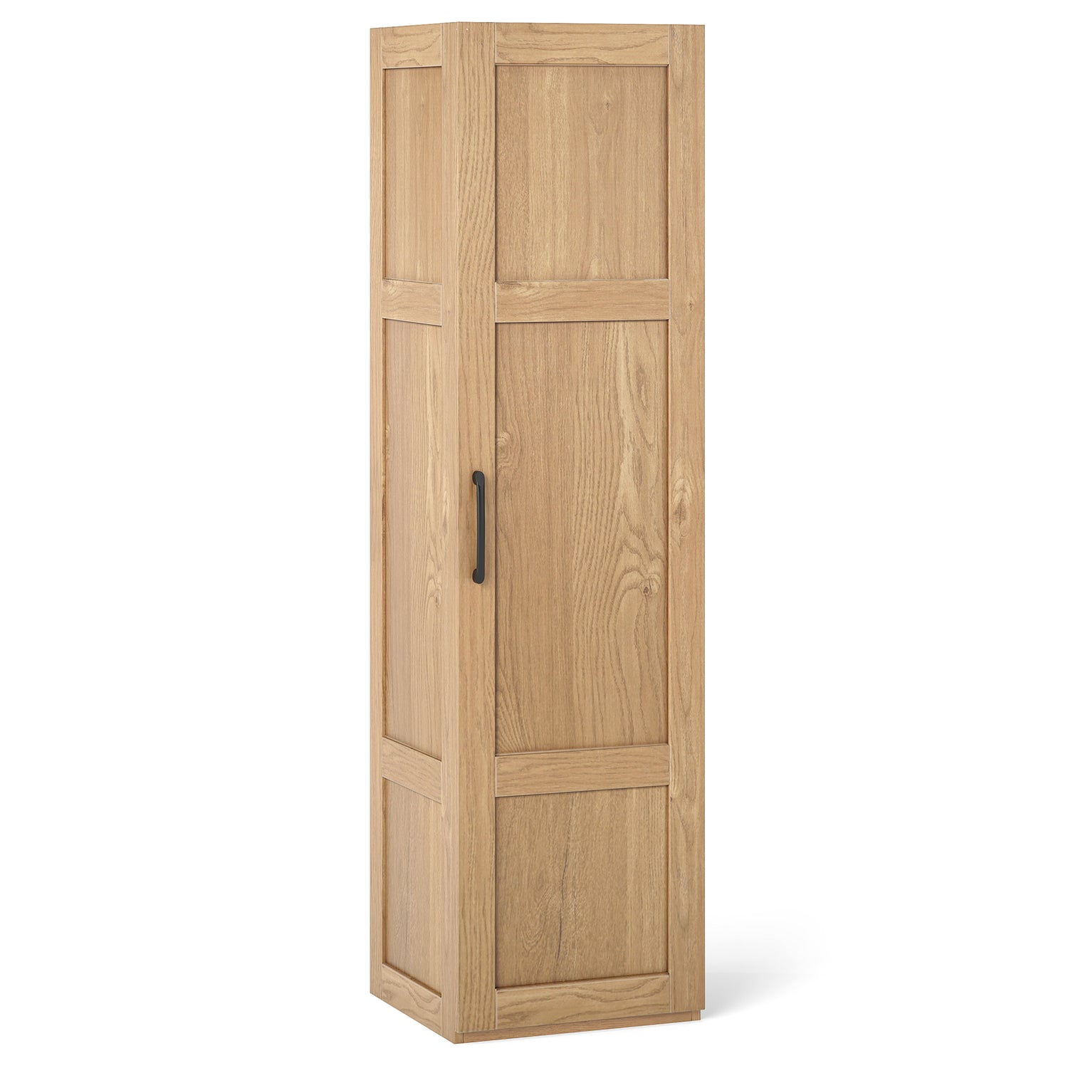 Tall Storage Cabinet with 4 Storage Shelves for Bathroom Living Room