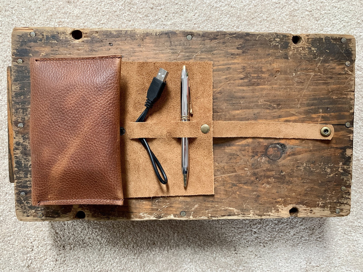 Leather Tech Organizer