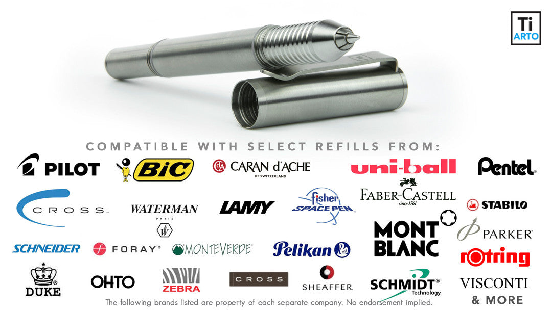Ti Arto : The Ultimate Refill Friendly Pen