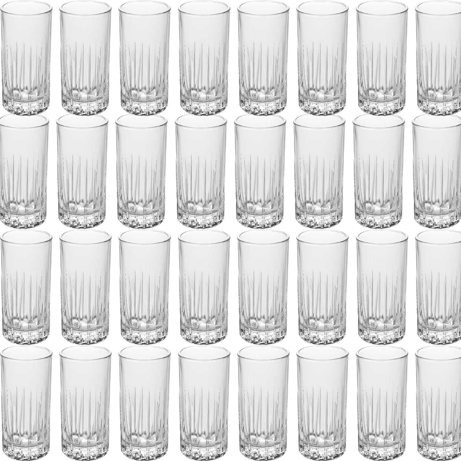 Traze Tom Collins Crystal Cut Glasses - 11.5 Oz