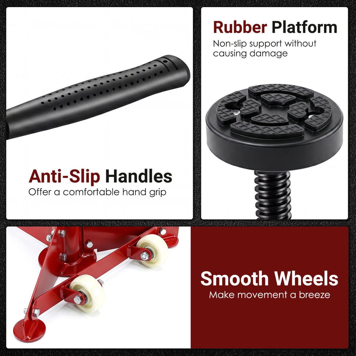 Underhoist Support Stand for Vehicle Components Support