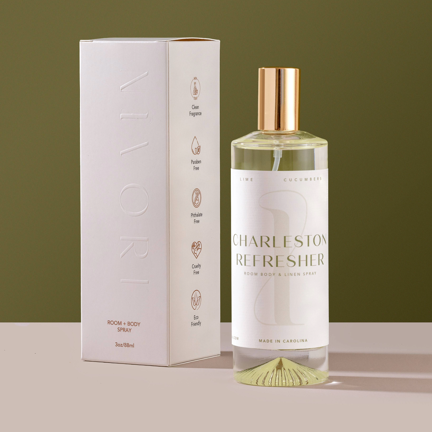 Charleston Refresher | Room + Body Spray | Green Tea Fresh