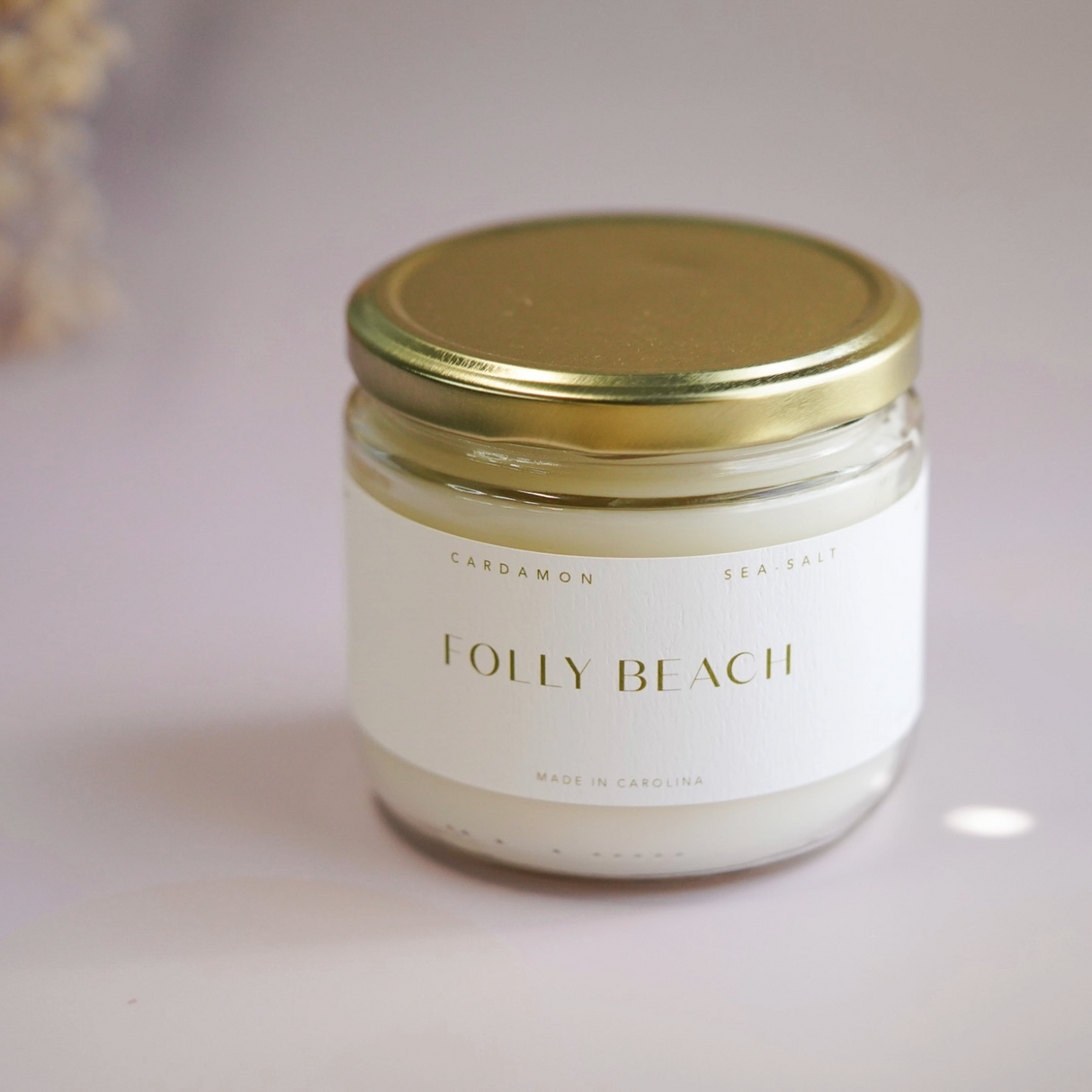 Folly Beach Candle | Sea Salt + Palm