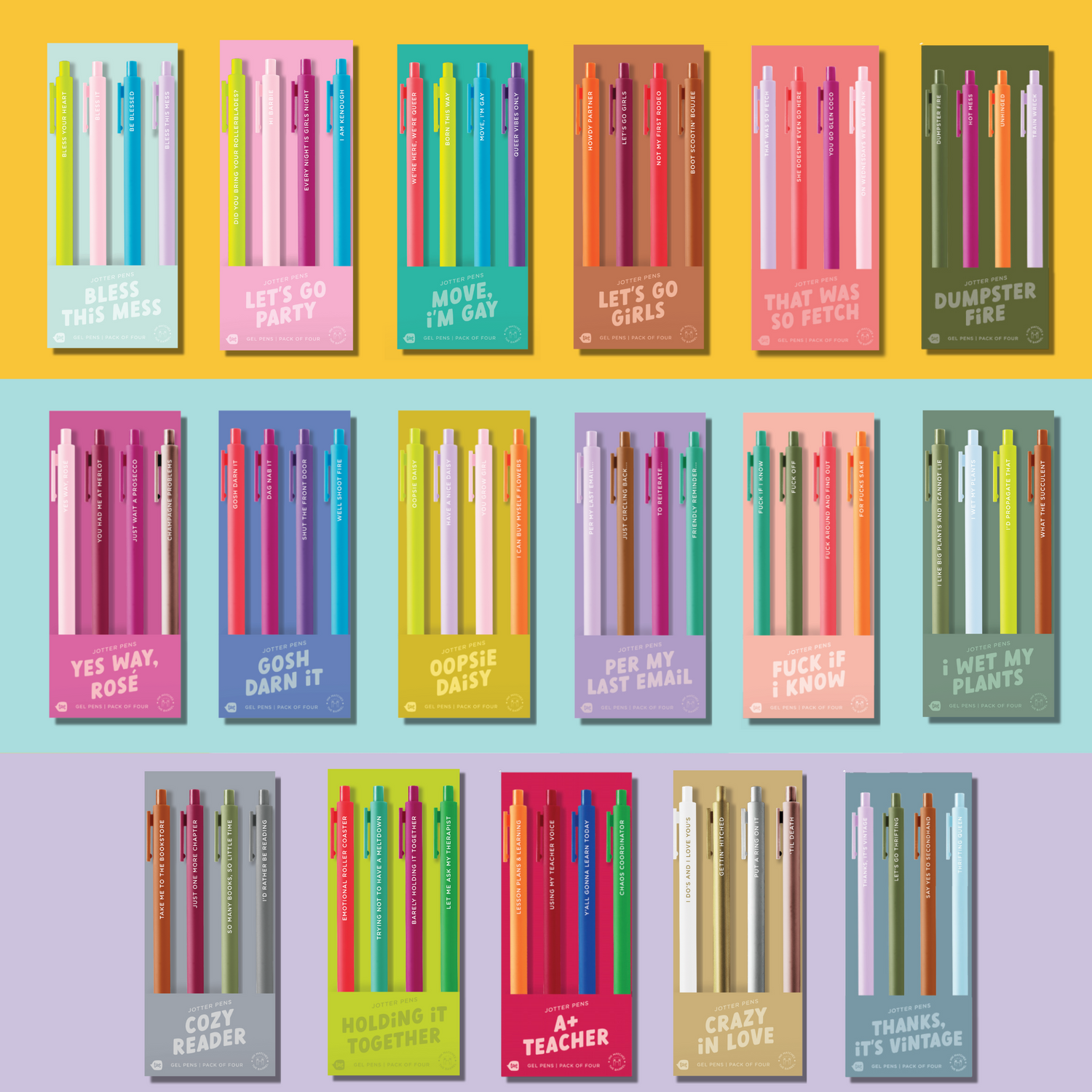 Jotter Sets 4 Pack