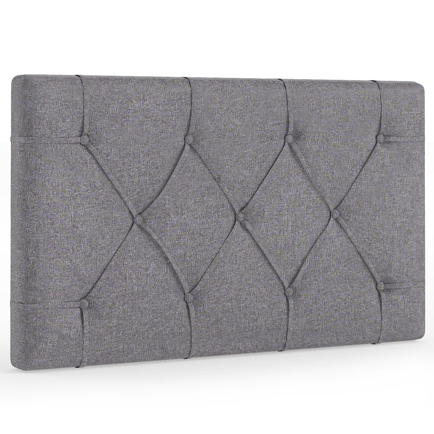 Upholstered Headboard for Twin Size Bed with Fabric Upholstery