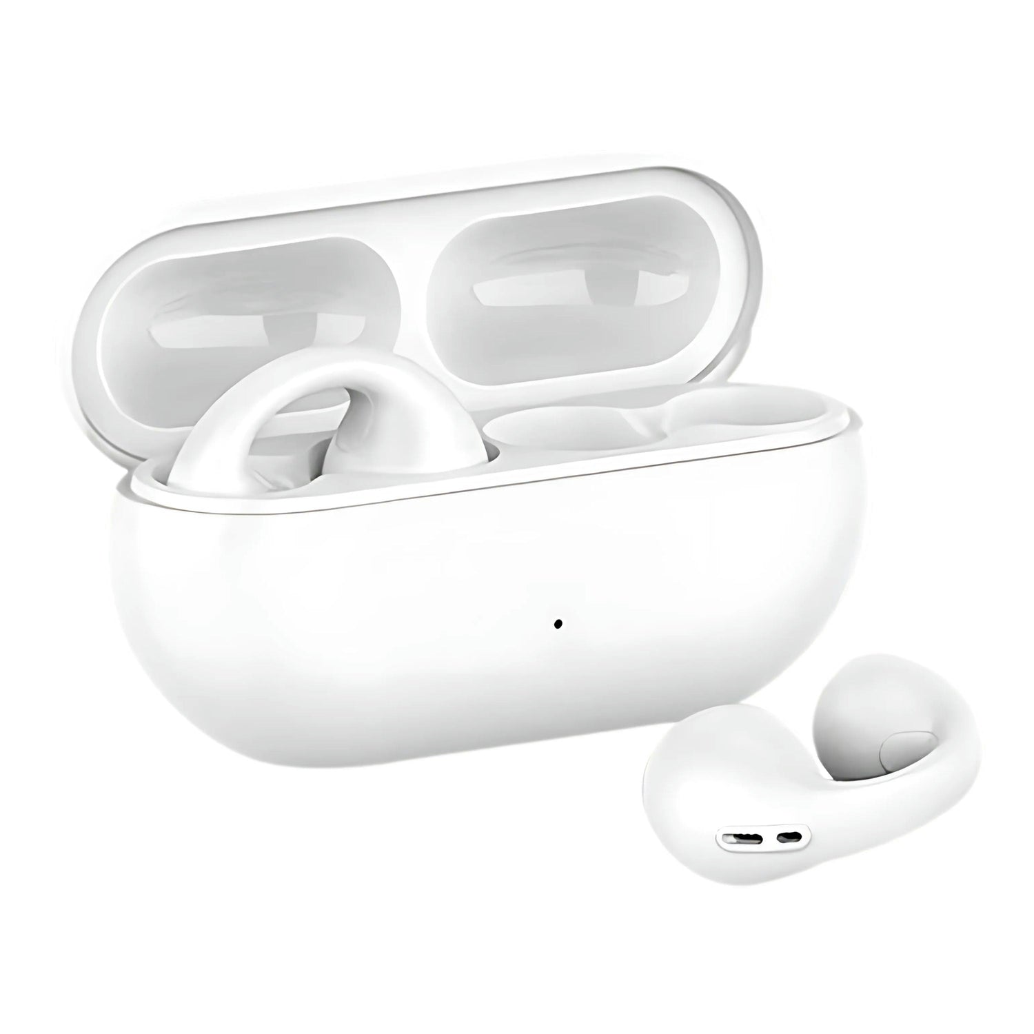 Wireless Bone Conduction Headphones – Waterproof Bluetooth Earphones with Ear Clip, Mini Open-Ear Design for Comfort and Clarity