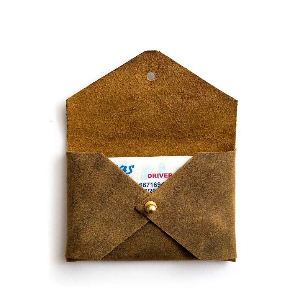 No-Stitch Button Card Holder